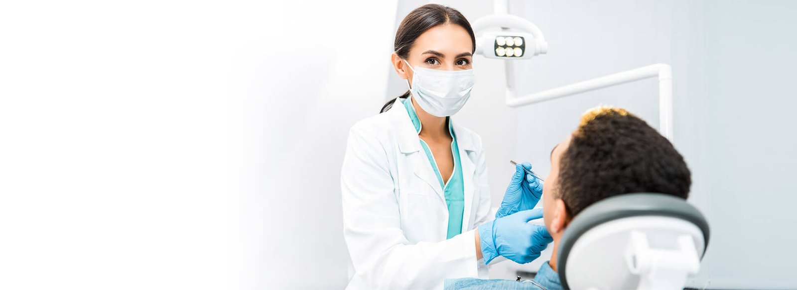 Dentist treating patient at Dental clinic in Andheri West